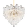 Crystorama Lighting Addis 12 - Light Chandelier in  Aged Brass - 4 of 4