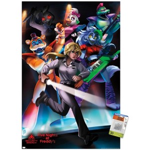 Trends International Five Nights at Freddy's: Security Breach - Group Unframed Wall Poster Prints - 1 of 4