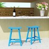 WestinTrends Outdoor Patio Adirondack Counter Height Stool Chair - 2 of 4