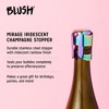 Blush Mirage Champagne Bottle Stopper, Prosecco Stopper, Sparkling Wine Saver, Recork Champagne, Wine Sealer for Wine Bottles, Set of 1, Multicolor - 2 of 4