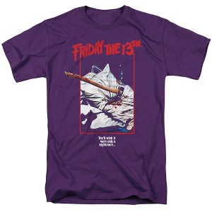 Friday The 13th Axe Poster Adult T-Shirt - 1 of 4