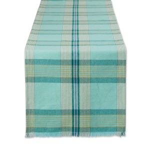 Dii Trellis Plaid Table Runner - 1 of 4
