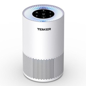 SEVOBAL Air Purifiers for Home Large Room H13 HEPA Filter with Fragrance Sleep Mode 13dB, White, 16.06"*15.91"*13.78" - 1 of 4