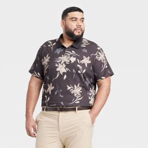 Men's Textured Polo Shirt - All In Motion™ - 1 of 3