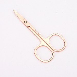 Unique Bargains Women 2.0A Scissors Eyebrow Trimmer Scissors 1 Pc - 1 of 3