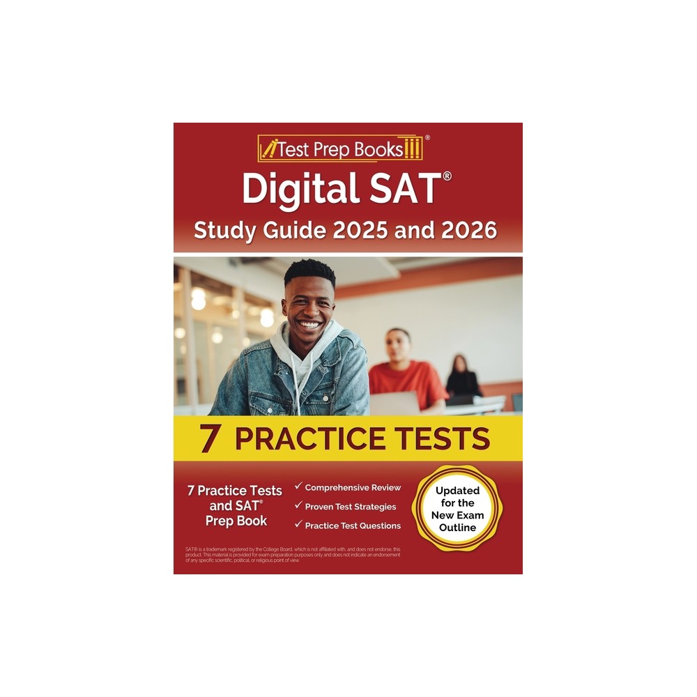 Digital SAT Study Guide 2024 and 2025 - by Lydia Morrison (Paperback)