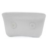 Unique Bargains Nonslip Waterproof Home Spa Bath Neck Back Support Pillow Built in Suction Cups for Ultimate Relaxation White - 4 of 4