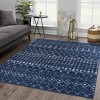 Hauteloom Tigrican Navy 2335 Area Rug - 4 of 4