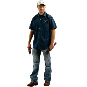 Dress Up America Mike Mechanic Adult Costume - One Size - 1 of 2