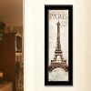"Paris Panel" by Cloverfield & Co, Ready to Hang Framed Print, Black Frame - 3 of 4