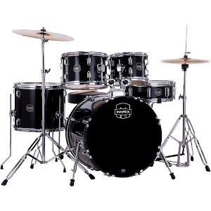Mapex Comet 5-Piece Drum Kit With 20" Bass Drum Dark Black - 1 of 3
