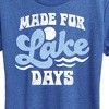 Women's - Instant Message - Made For Lake Days Short Sleeve Graphic T-Shirt - 2 of 4