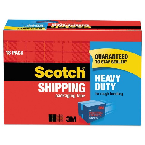 Scotch 18pk Heavy Duty Shipping Packaging Tape : Target