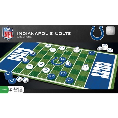 MasterPieces NFL Indianapolis Colts Checkers Board Game