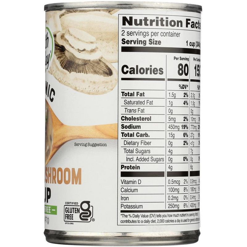 Health Valley Organic Cream of Mushroom Soup - Case of 12/14.5 oz, 4 of 7