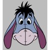 Men's Winnie the Pooh Big Face Eeyore T-Shirt - 2 of 4