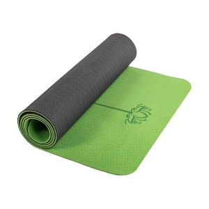 Toyzone World Green Black Non-Slip Yoga Mat - 1 of 3