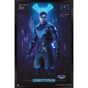 Trends International DC Comics Gotham Knights - Nightwing Framed Wall Poster Prints - 1 of 4