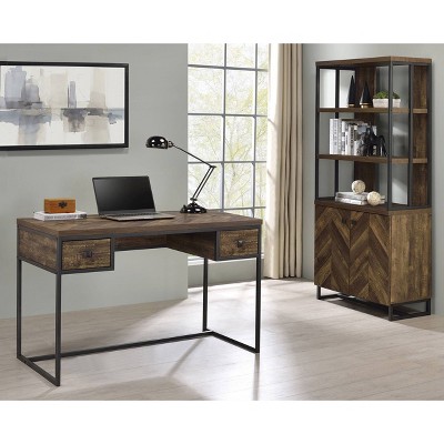 Alaterre Furniture Adam 32 W Small Solid Wood Desk