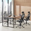 VECELO High Back Ergonomic Office Chair with Adjustable Headrest Armrest Mesh Lumbar Support - 4 of 4
