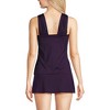 Lands' End Women's Chlorine Resistant Cap Sleeve High Neck Tankini Swimsuit Top - 2 of 4