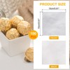 Unique Bargains Aluminum Foil Textured Surface Candy Making Wrapper 100 Pcs - 2 of 4