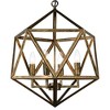 CWI Lighting Amazon 4 Light Up Pendant With Antique forged copper Finish - 3 of 4