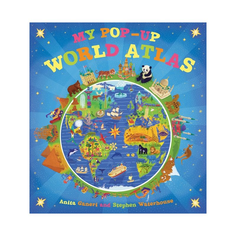 My Pop-Up World Atlas - by  Anita Ganeri (Hardcover), 1 of 2