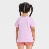 Toddler Girls' I Love Dad Graphic T-Shirt - Cat & Jack™ Light Purple - 3 of 4