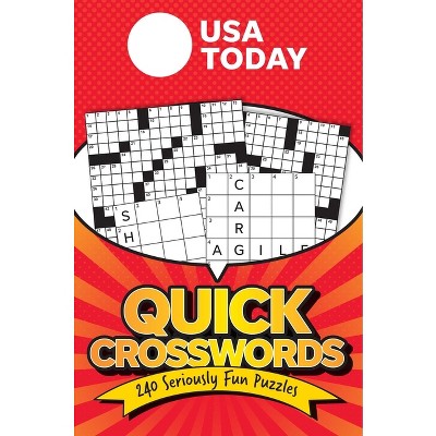 USA Today Quick Crosswords - (USA Today Puzzles) by  Usa Today (Paperback)