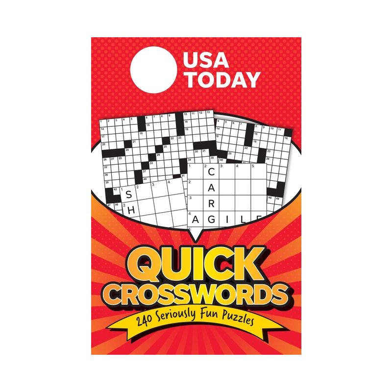 USA Today Quick Crosswords - (USA Today Puzzles) by  Usa Today (Paperback), 1 of 2