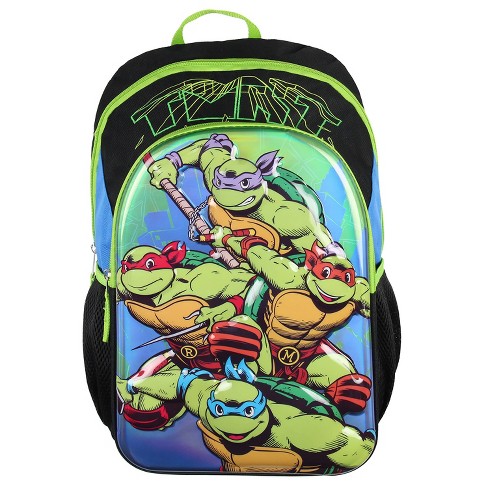 Teenage Mutant Ninja Turtles Shell Backpack with Character Masks