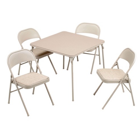 34 x 34 Folding Table Black - Plastic Dev Group