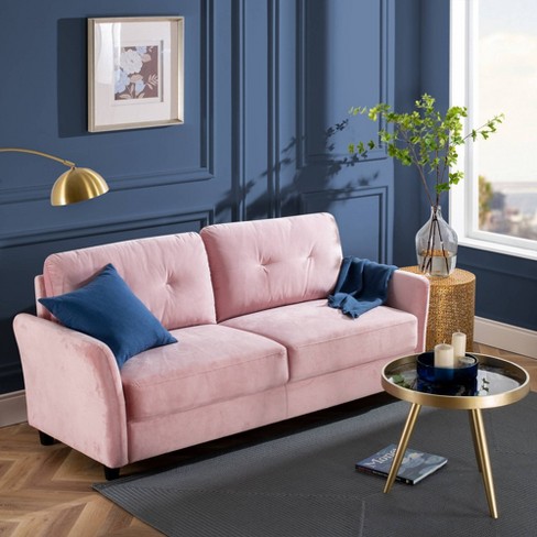 Target pink store couch