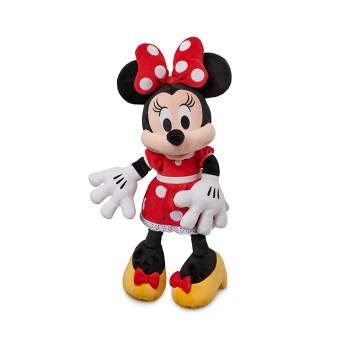 Disney Junior Minnie Mouse Sparkle and Sing Minnie Mouse, 13 Inch Feature  Plush with Lights and Sounds, Kids Toys for Ages 3 up 