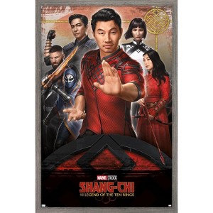 Trends International Marvel Shang-Chi and the Legend of the Ten Rings - Group Framed Wall Poster Prints - 1 of 4