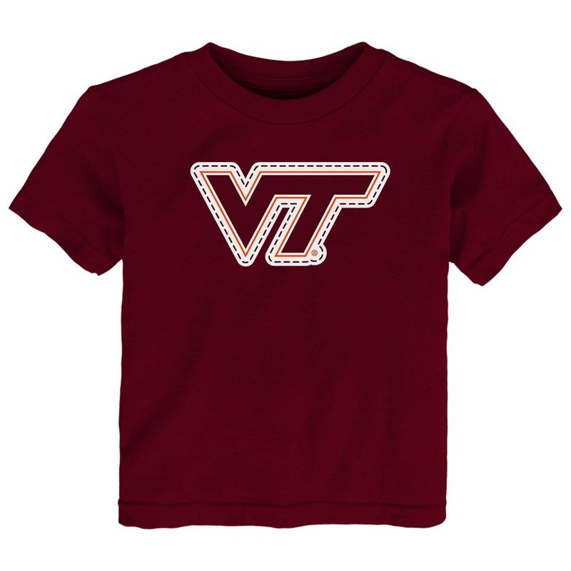 NCAA Virginia Tech Hokies Toddler Boys&#39; Cotton T-Shirt, 1 of 2
