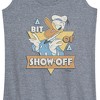 Women's - Disney - Donald Bit Of A Show Off Graphic Racerback Tank - 2 of 4