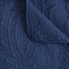 Great Bay Home Pinsonic Medallion Reversible Quilt Set With Shams - 3 of 4