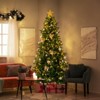 7.5ft Lighted Christmas Tree with Gold Ornaments Outdoor Indoor Decoration - 3 of 4