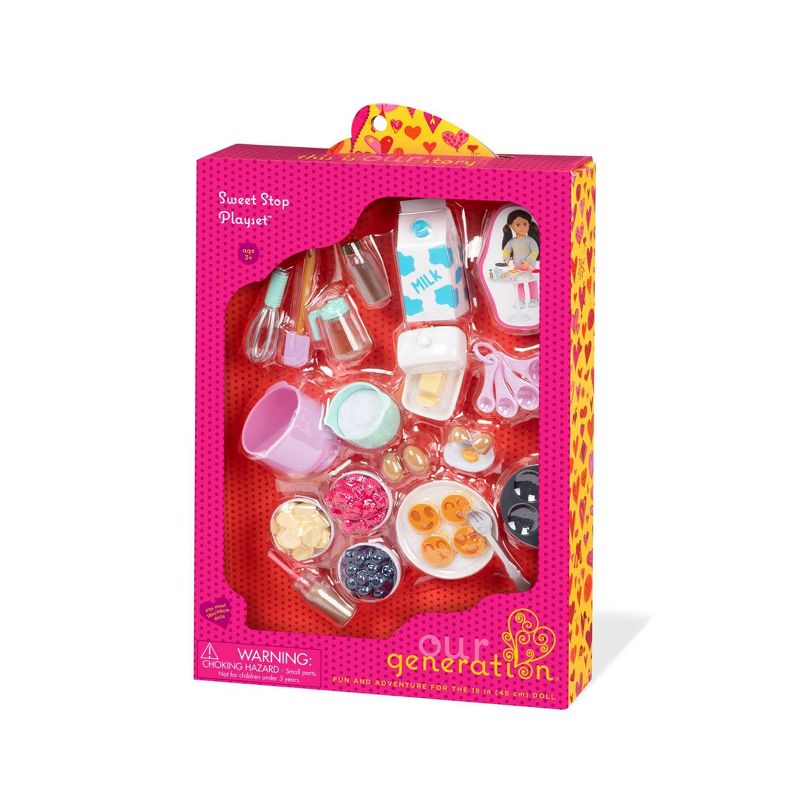 Our Generation Wake Up to Flavor Pancake Accessory Set for 18&#34; Dolls, 5 of 6