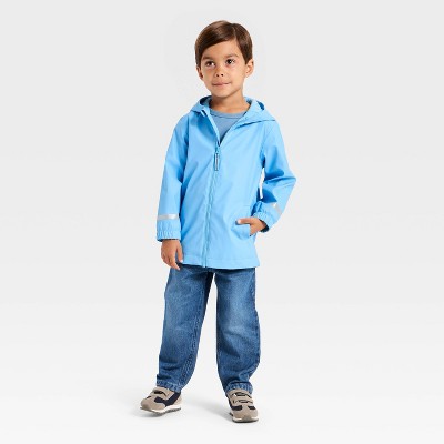 Детские куртки Cat & Jack Toddler Boys' Rain Jacket - Cat & Jack™ Blue 3T — фото 2