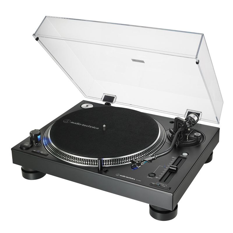 Audio-Technica AT-LP140XP-BK Direct-Drive Professional DJ Turntable (Black), 2 of 7