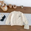 MyKids-USA Spring and Autumn Kids Girls Argyle Pattern Long Sleeves Cardigan and Pants Clothing Set - 2 of 4