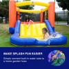 JumpOrange 9'x16' Orange Small Bounce House Water Slide with Splash Pool and Air Blower Included. - 4 of 4
