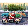 Motorcycle Santa by Boardwalk - Jigsaw Puzzle - 2 of 4