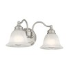 Livex Lighting Essex 2 - Light Vanity in  Brushed Nickel - 4 of 4