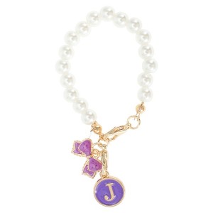 Unique Bargains Pearl Chain Bow Water Cup Pendant 1 Pc - 1 of 4