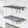 StoreYourBoard 2' x 4' Bristol Garage Wall Mount Shelves | 2-Pack | Gray - 2 of 4
