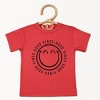 The Juniper Shop SmileyWorld Good Vibes Outline Toddler Short Sleeve Tee - 2 of 4